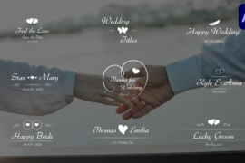 Elegant Wedding Titles for After Effects 46788148