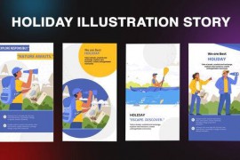 Holiday Instagram Story Premiere Pro Template 44604106