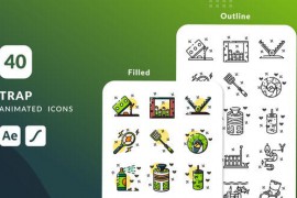 Trap Animated Icons | After Effects 50545365