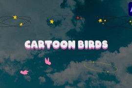 Circling Cartoon Birds for After Effects 50863753