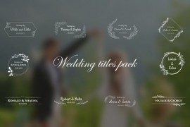 Wedding Titles \ AE 47400681