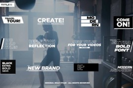 Bold Titles | FCPX 43518657