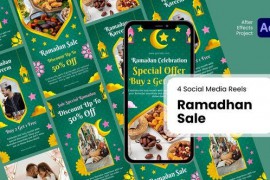 Social Media Reels - Ramadhan Sale After Effect Templates 50839493