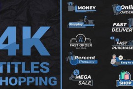 Shopping Titles Pack 47974498