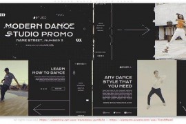 Modern Dance Studio Promo 44444282