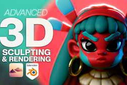 Skillshare – Advanced 3D Sculpting & Rendering with Nomad Sculpt & Blender