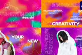 Psychedelic Fashion Scenes for After Effects 51706234