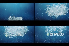 Underwater Ocean Sea Summer Intro | Water Splash Travel Logo 3 46560046