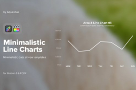 Minimalistic Line Charts for FCPX & Motion 50313294