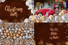 Christmas Balls Opener And Transitions for Premiere Pro 42342404