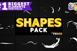 Cartoon Shape Elements | Final Cut Pro X 23847936