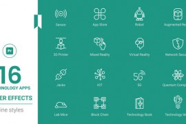 Marketing Technology Icon Set Line Pack - MORGRT 45091019