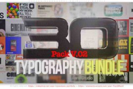 Modern Typography Animation Bundle 57786713