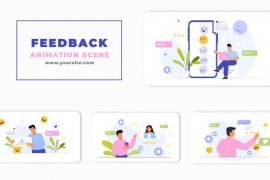 Feedback and Rating Vector Animation Scene 47248870