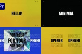 Short Logo Opener for Premiere Pro 48358613