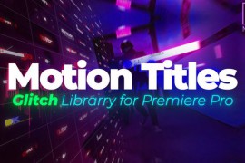 Motion Glitch Typography 36761779