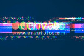 Glitches Logo Reveal (2 versions) 17778186