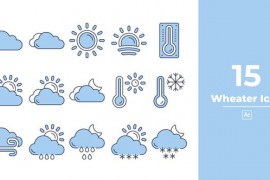 Weather Icon After Effect 46320403