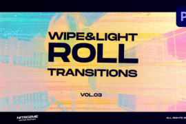 Wipe and Light Roll Transitions Vol. 03 for Premiere Pro 45849792
