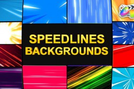 Speedlines Backgrounds | FCPX 25927578