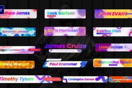 Gradient Shape Lower Third 49583435