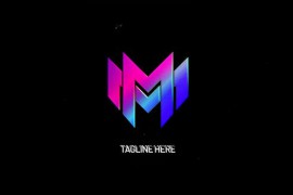 Neon Glitch Logo Reveal 45490710