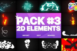 Flash FX Elements Pack 03 | FCPX 24267375