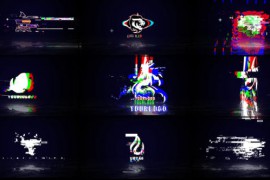 12 Glitch Logos 39695750