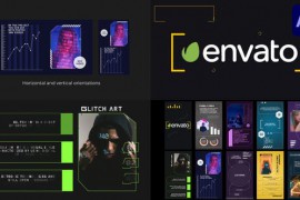 Glitch Slides And Stories | After Effects 43502769