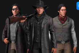 ArtStation – Bandit – Game-Ready Low-poly 3D character