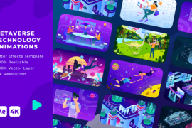 Metaverse Technology Animations | After Effects 42092677