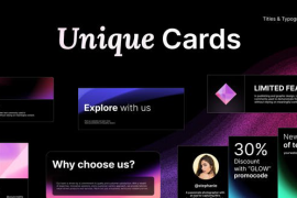 Unique Typography Cards 48991733
