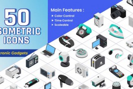 Isometric Icons - Electronic Gadgets 43933336