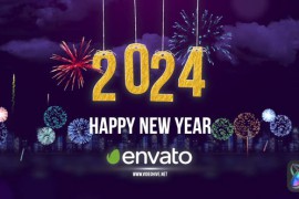 Happy New Year Wishes 2024 Apple Motion 49814068