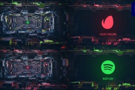 Hi-tech Logo for Premiere Pro 45167124