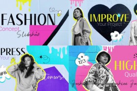Fashion Concept Slideshow for DaVinci Resolve 43384842