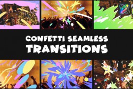 Confetti Seamless Transitions | FCPX 49576280