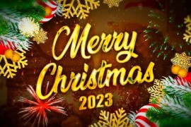 Edit Christmas Intro || Christmas Title Intro MOGRT 42379610