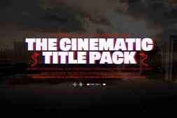 James Abadi Design The Cinematic Title Pack