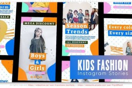 Kids Fashion Instagram Stories Pack 46094110