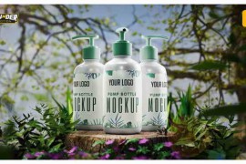 Pump Bottle Mockup 56474290