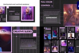 Glitch Retro Slideshow for After Effects 47229778