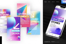 Colorful Gradient Instagram Stories 43193531