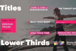 Titles & Lower Thirds | FCPX 46104007