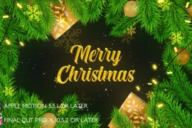 Christmas Greetings - Apple Motion 49205243