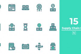 Supply Chain Icon After Effects 49883160