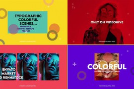 Typographic Colorful Intro 49088936