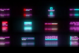 Neon Title Pack 43005744