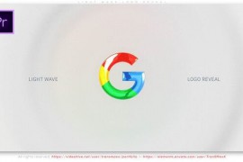 Light Wave Logo Reveal 52205891
