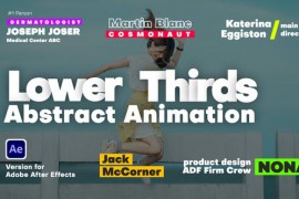 Abstract Lower Thirds Animation 49618545